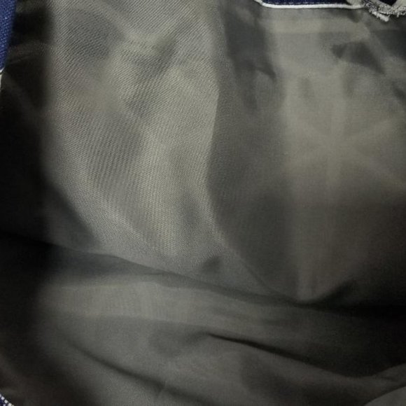 Handmade Grey & Navy Tote Bag - Picture 2 of 4